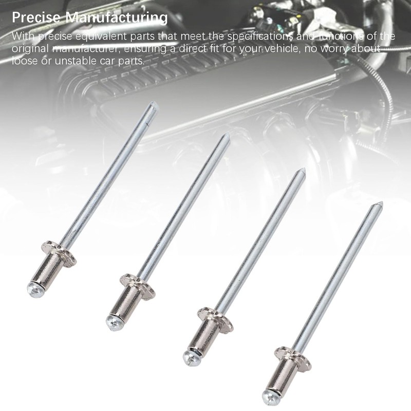 Rosette Rivets, 8PCS Aluminum Rosette Shaped Rivets Rustproof Cars Rose