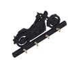 Key Rack Holder Hanger Compatible with Harley Fatboy Softail Motorcycle
