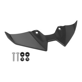 Alerón delantero de reemplazo con pico para rueda delantera de motocicleta, aleta, cono nasal, alerones para Kawasaki Z900 2025 2026, extensión, cubierta de alerón (Negro mate)