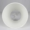 Meriville Set of 2 Off White Linen Clip On Chandelier