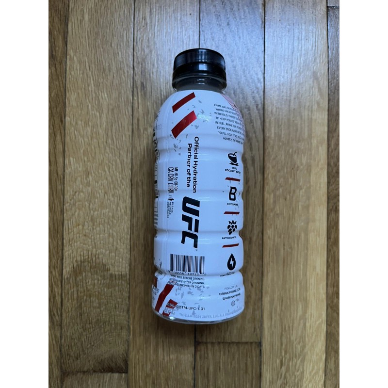 Prime Hydration *NEW* White UFC “Always On” PRIME Hydration Drink