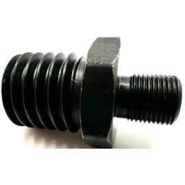 Pro-Graad 5/8”-11 Threaded Adapter for M12 Polisher/Sander, M9x0.75 Male x 5/8-11 Male Adapter, Compatible for M12 Sander/Polisher and 5/8-11 Threaded Backing Pads