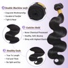 DSEKCAIN Body Wave Human Hair Bundles 16 18 20 Inch