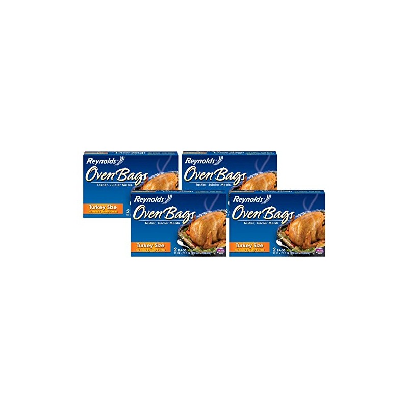 Reynolds Nylon 510 Reynolds Oven Bag 2-ct (Pack of 4)