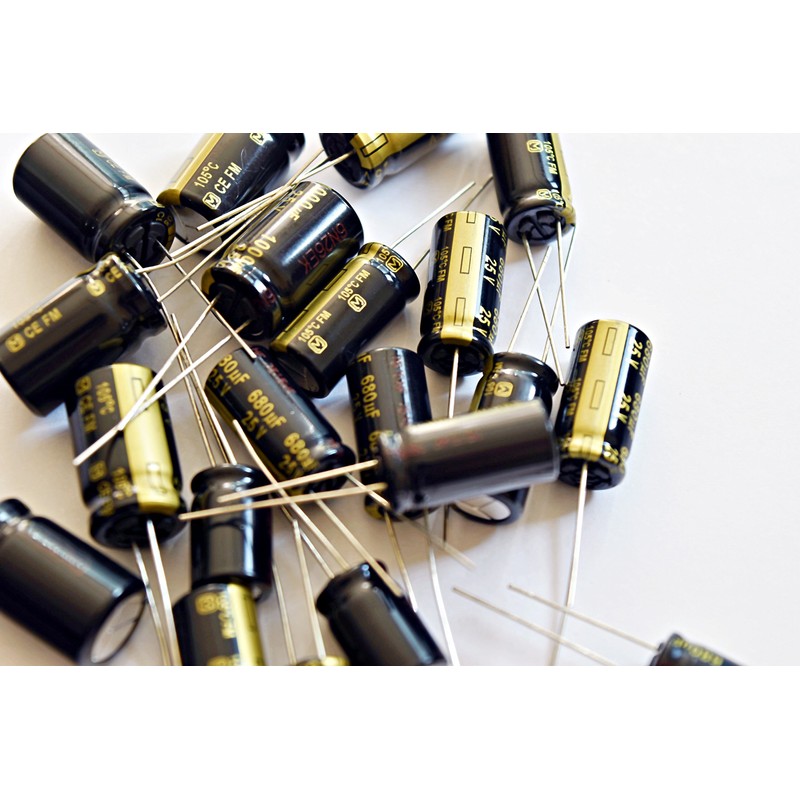Replacement for 6 pcs Panasonic FM Series Capacitors 50V 220uf