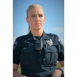 Mic+Tight 10 Pack The Police Mic Clip Tactical Portable Radio Mic Clip for Uniforms or Bullet-Proof Vest Carriers | Black