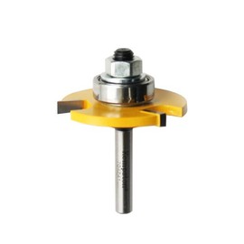 Kempston 704241 3-Wing Slot Cutter, 1/4-Inch Shank, 1-7/8-Inch Cutting Diameter, 3/16-Inch Length