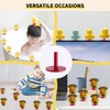 YIBEICO 40pcs Duck Plug, Rubber Duck Mount, Flock Locker Rubber