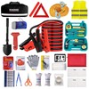 Car Emergency Roadside Tool Kit with Jumper Cable Shovel,Auto Truck