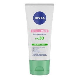 Crema Facial Hidratante Nivea Efecto Mate Con Fps 30 50 Ml Tipo de piel Mixta a grasa