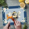 CounterArt Beautiful Bee 3mm Tempered Glass Cutting Board 10” x