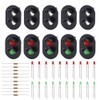 Evemodel 10Units Target Faces With Red Green LEDs Railway Signal