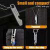 Titanium EDC Pry Bar, Portable Mini Pry Tool with Bottle