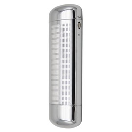 Philley Aluminum Metal Pocket Ultra-Light Silver Eyeglasses Glasses Case(Striped)