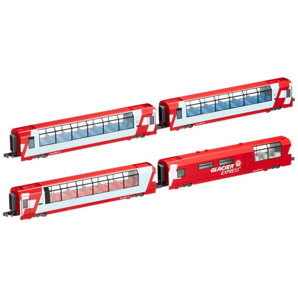 Alps Glacier Express (Add-On 4-Car Set) (Model Train)