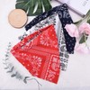 Head Scarf Hair Bandanas for Women Elastic Cotton Head Kerchief