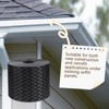 VKQ 3.93" x32.8FT Soffit Vent Strip for Eaves Ventilation Weather-Resistant