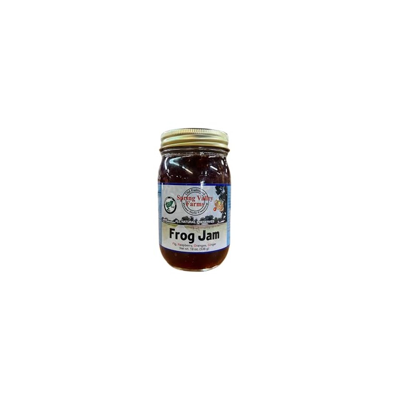 Spring Valley Farms FROG Jam (Fig, Raspberry, Oranges, Ginger)