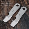 Titanium EDC Pry Bar Bottle Opener Keychain Pocket Pry Bar