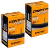 2 x Continental MTB 27.5 Mountain Bike inner tube Presta Valve 650B,Black,27.5"