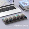 MageGee Portable 60% Mechanical Gaming Keyboard, Hot Swappable Blue Whale