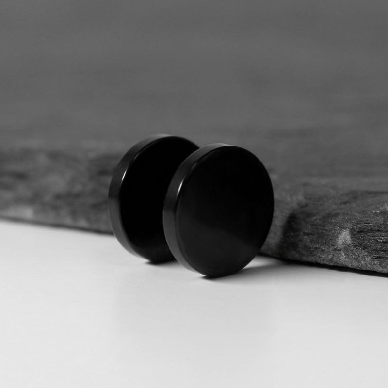 Treuheld® Fake Plug Set (2 Pieces) | Large Stud Earrings