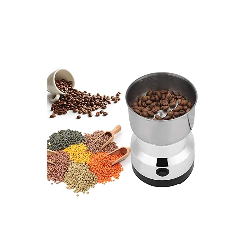 Multifunctinal Electric Coffee Grinder, Kitchen Grains Nuts Beans Spices Milling