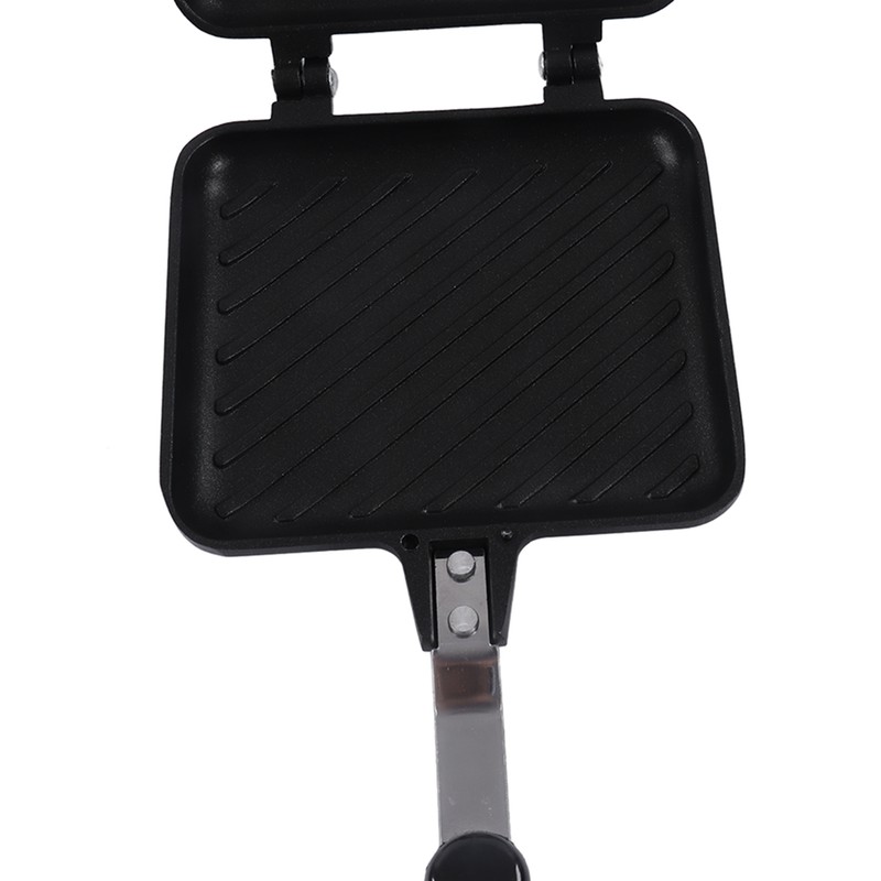 Sandwich Pan Breakfast Double Sided Frying Pan Flat Bottom Nonstick