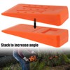 3Pcs Felling Wedges Reusable Plastic Chainsaw Wedges Wear Resistant Tree