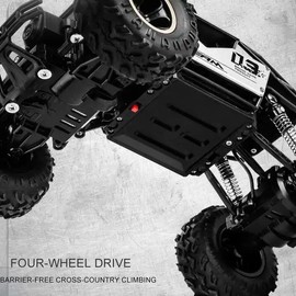 1:16 Alloy RC Rock Crawler Truck 4WD Off-Road Climbing Remote Control Car Toy for Kids and Adults