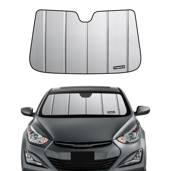 Pigenius Windshield Sun Shade for Hyundai Elantra 2011-2016,Hyundai Elantra Coupe