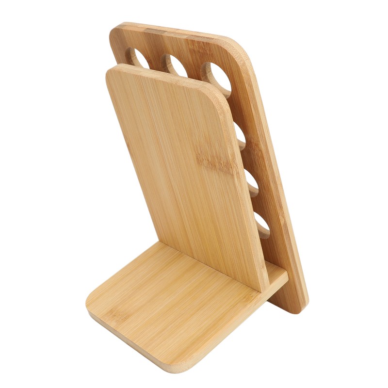 Essential Oil Rack Bamboo 12 Holes Essential Oil Bottle Display