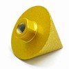 Diamond Grit Chamfer Brazed Chamfering Tool Round-bevel Milling Bit Tile