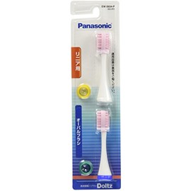Panasonic EW0934-P Dolz Oval Brush, Set of 2 (6 Month Supply), Pink