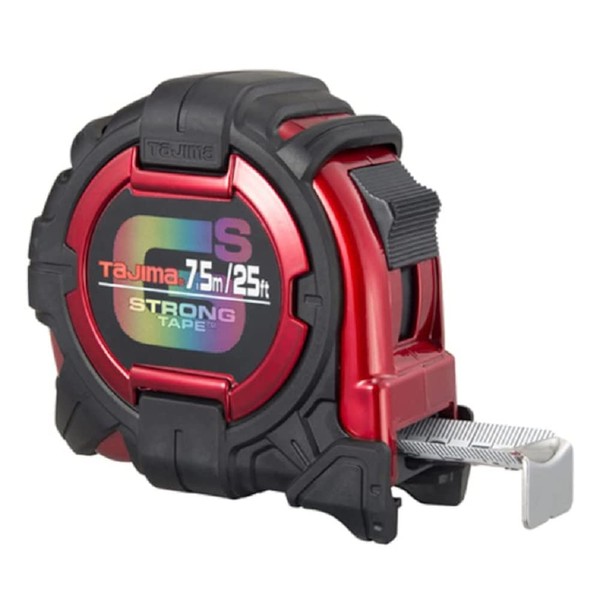Tajima GAG3L27-75D-EUR Tape Measure GS-Lock 25 mm x 7.5 m