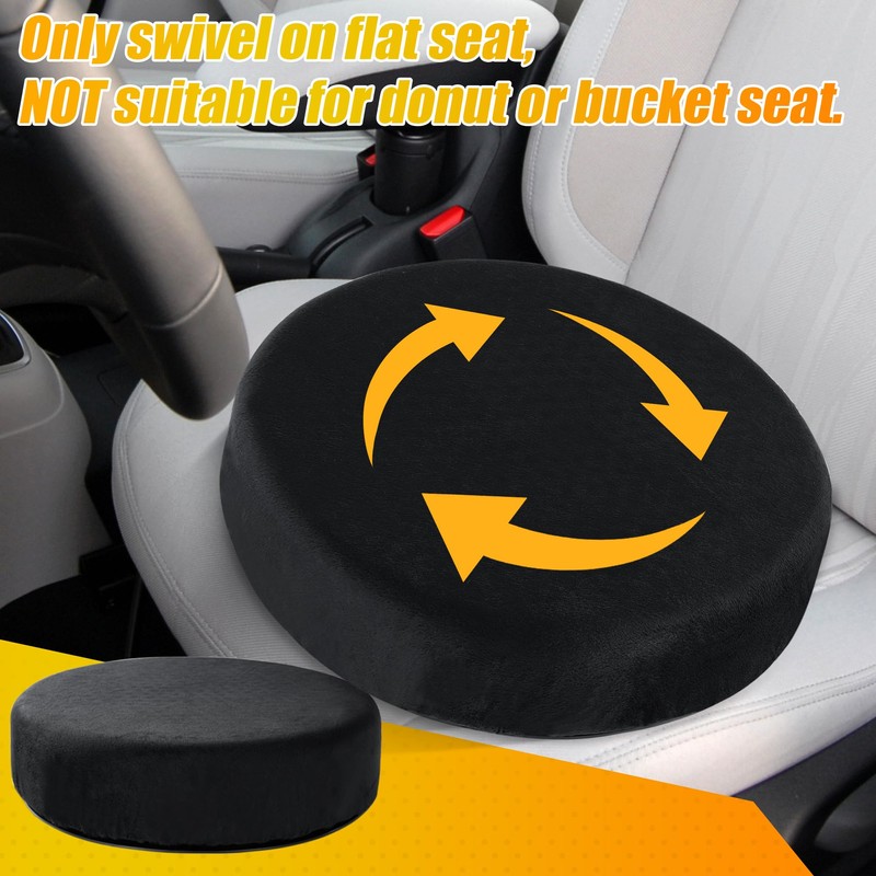 BALAPET 360 Degree Memory Foam Rotating Seat Cushion,Swivel Seat Cushion