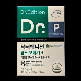 Doctor Edition Dr. Edition Mom's Omega 3 Pregnant Women's Eye Health 60 Capsules 1 unit / 닥터에디션 맘스 오메가3 임산부 눈건강 60캡슐 1개