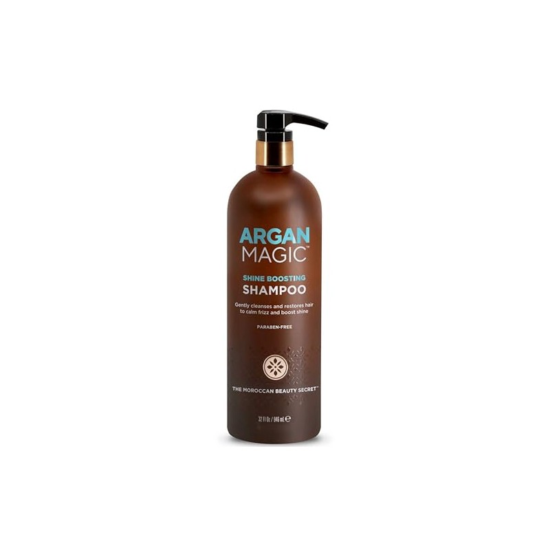 ARGAN MAGIC - Shine Boosting Shampoo (32 Ounce / 946