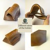 Fishing Rod Holster for Belt Genuine Leather,Fishing Pole Holster, Fly
