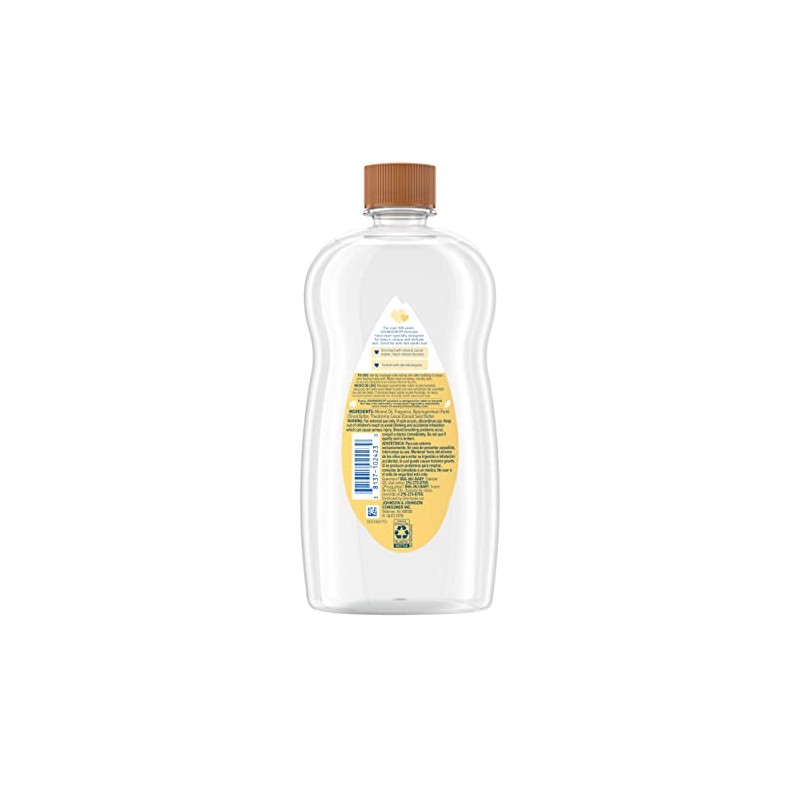 Aceite de bebé Johnson's con karité y manteca de cacao,