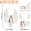 ORIGACH DIY Angel Macrame Kit, Boho Macrame Angel Ethereal Kit