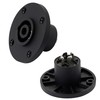Speakon NL4FC，GELRHONR NL4 Connector Round Speaker Plug Twist Lock 4