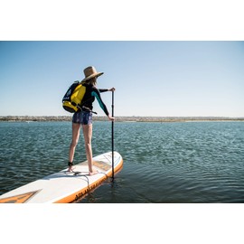 ADVANCED ELEMENTS Stash Pak Roll Top Dry Bag, Yellow, 20 L (AE3507)