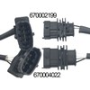 4Pcs Oxygen O2 Sensor 670004022 Oxygen Sensor Upstream and Downstream