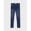 NAME IT Girl Jeans Skinny Fit Sweat, Dark denim blue