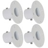 ECOTRIC Deck Anchor Flange Cast Aluminum Above Ground Pool Ladders/Handrails/Slide