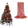 UKDD® 10m Long Christmas Bead Chain - Christmas Shiny Bead