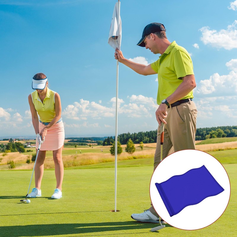 TIXIPEM Golf Flag with Tube Inserted [1pcs] - Nylon Putting