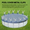 SIGANDG Metal Clips for Pool Cover Pack of 12 Above