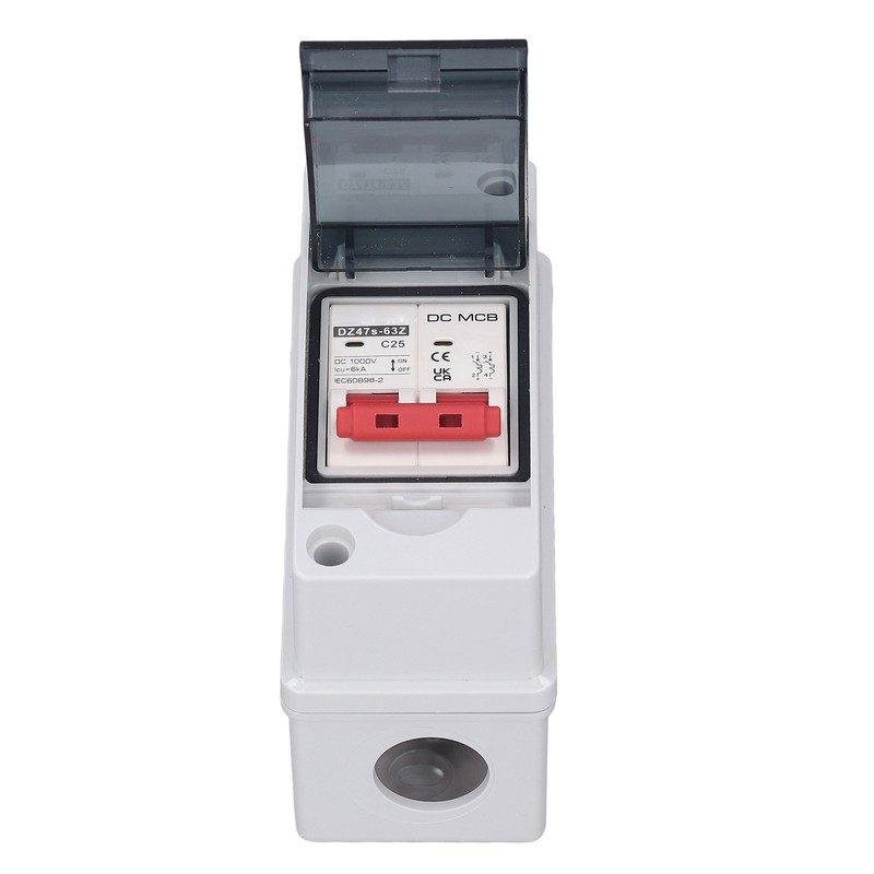 2P Photovoltaic System DC Miniature Circuit Breaker Solar IP65 Waterproof